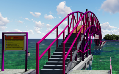 Jembatan Cinta Pulau Tidung